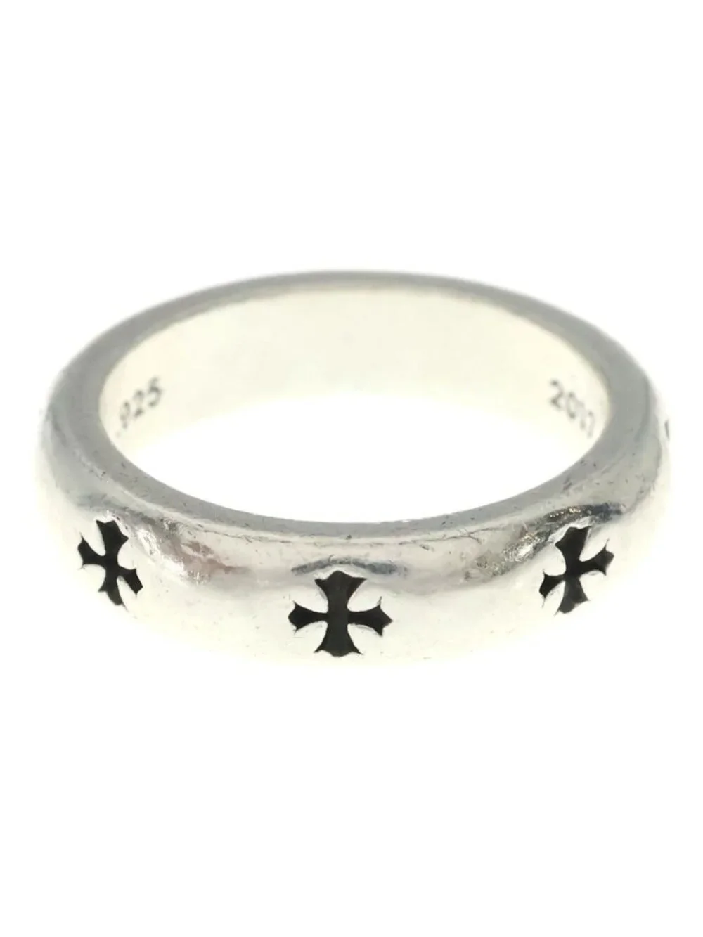 Chrome Hearts Negative CH Plus Ring Silver
